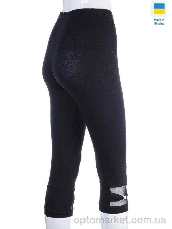 Купить Бриджі жіночі Бриджі бант сітка чорний батал STARK чорний, фото 2