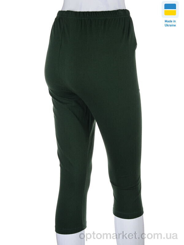 Купить Бриджі жіночі Бриджі х/б зелений 4XL STARK зелений, фото 2