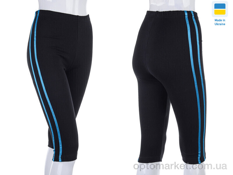 Купить Бриджі жіночі Бриджі смужка блакитний (3XL) STARK чорний, фото 3