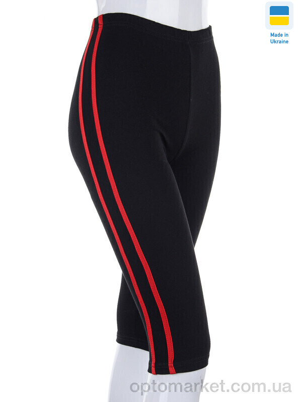 Купить Бриджі жіночі Бриджі смужка червоний (5XL) STARK чорний, фото 1