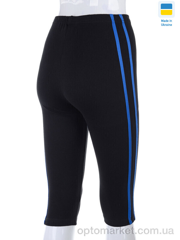 Купить Бриджі жіночі Бриджі смужка синій (5XL) STARK чорний, фото 2