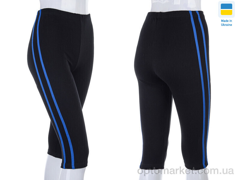 Купить Бриджі жіночі Бриджі смужка синій (5XL) STARK чорний, фото 3