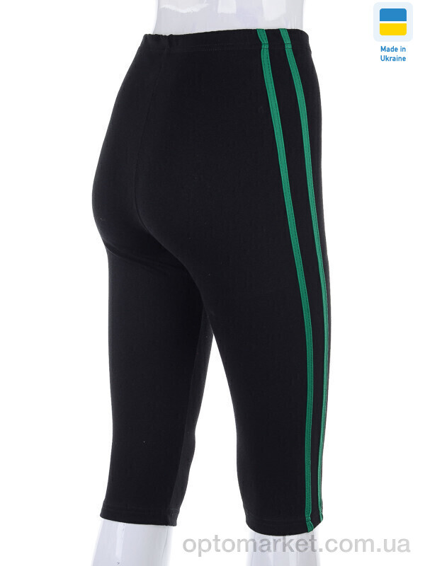 Купить Бриджі жіночі Бриджі смужка зелений (2XL) STARK чорний, фото 2