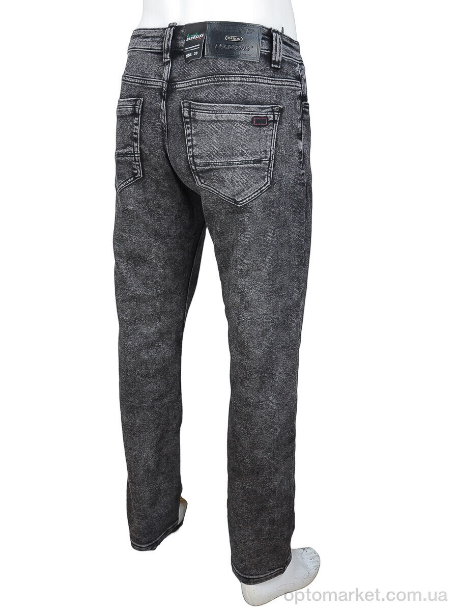 Купить Джинси чоловічі BRM9312 Baron сірий, фото 2