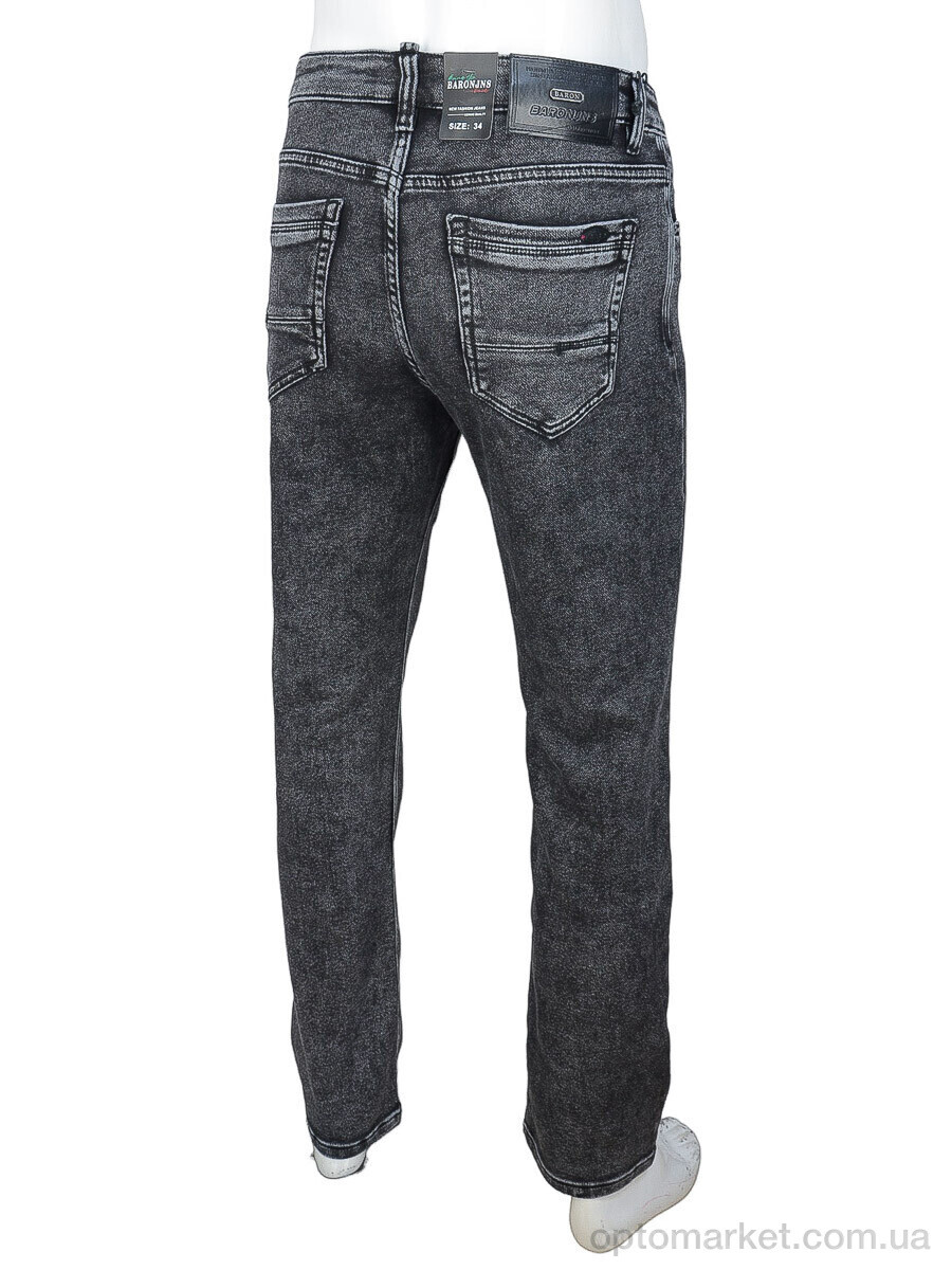 Купить Джинси чоловічі BRM9318 Baron сірий, фото 2