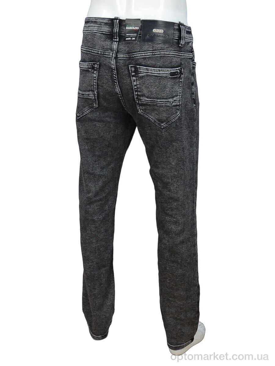 Купить Джинси чоловічі BRM9321BT grey Baron сірий, фото 2
