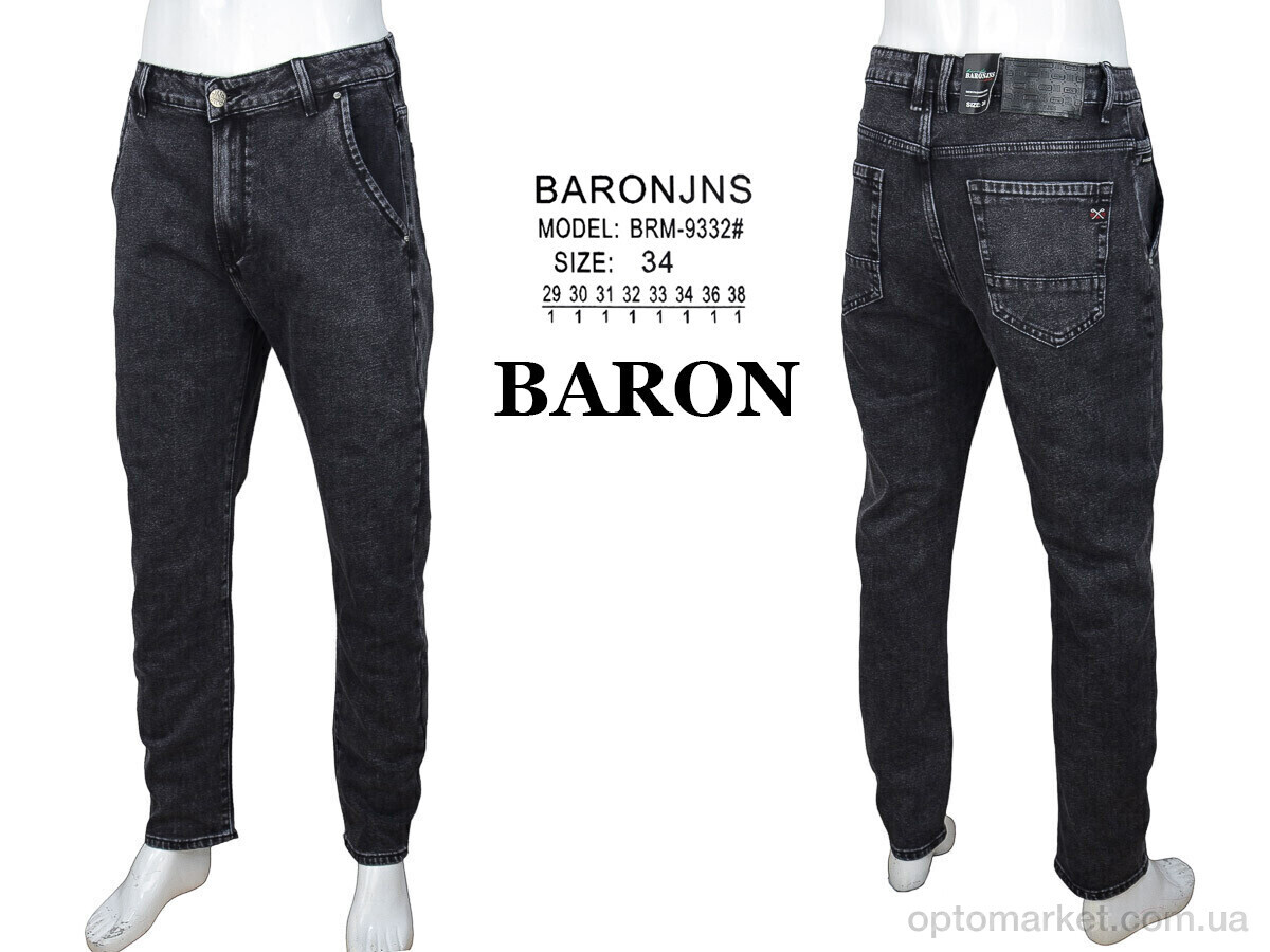 Купить Джинси чоловічі BRM9332 grey Baron сірий, фото 4