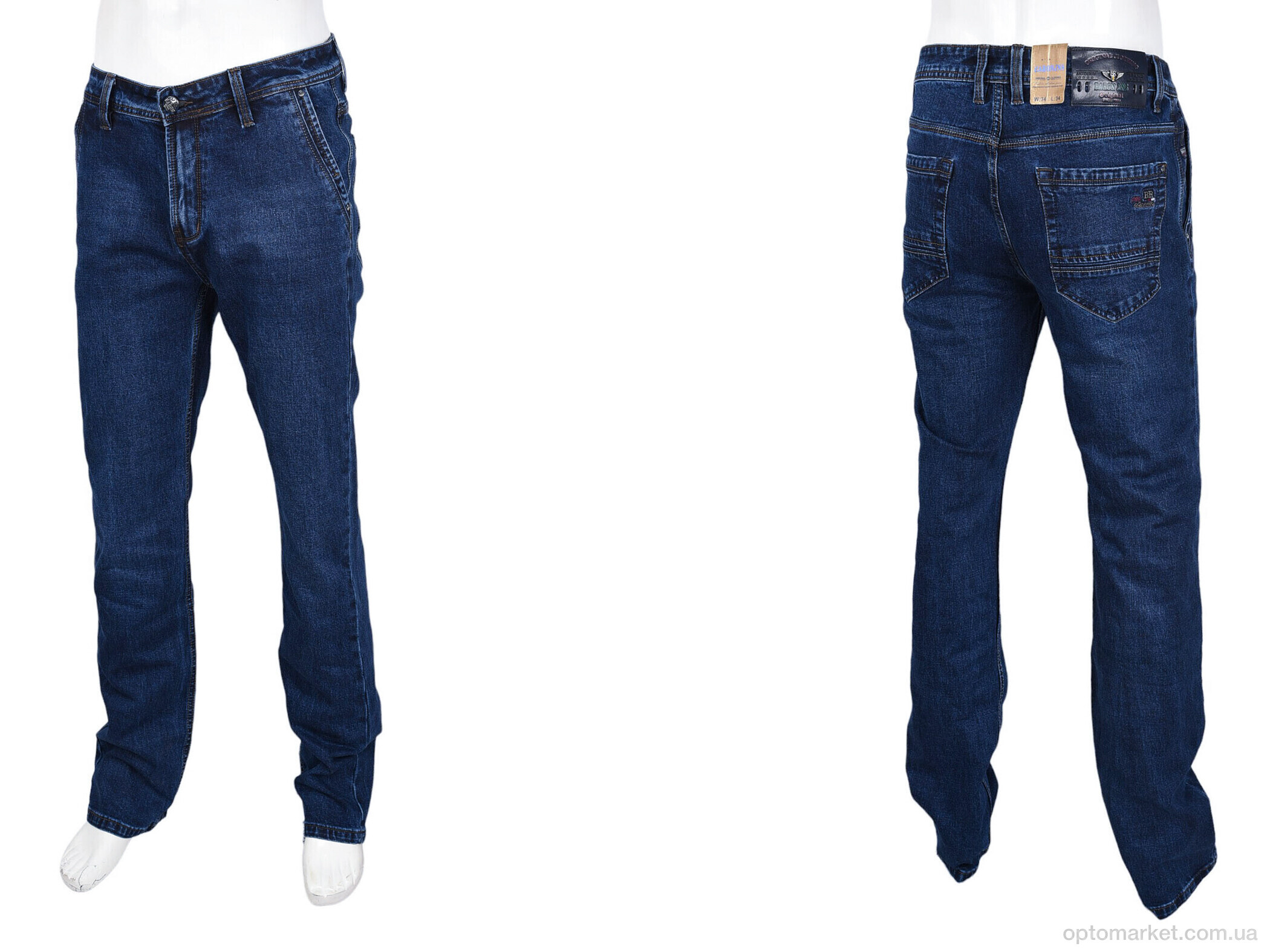 Купить Джинси чоловічі BRM9381T Baron синій, фото 3