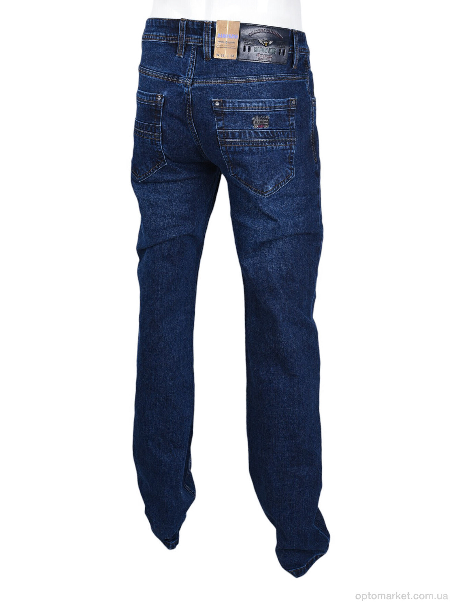 Купить Джинси чоловічі BRM9385T Baron синій, фото 2