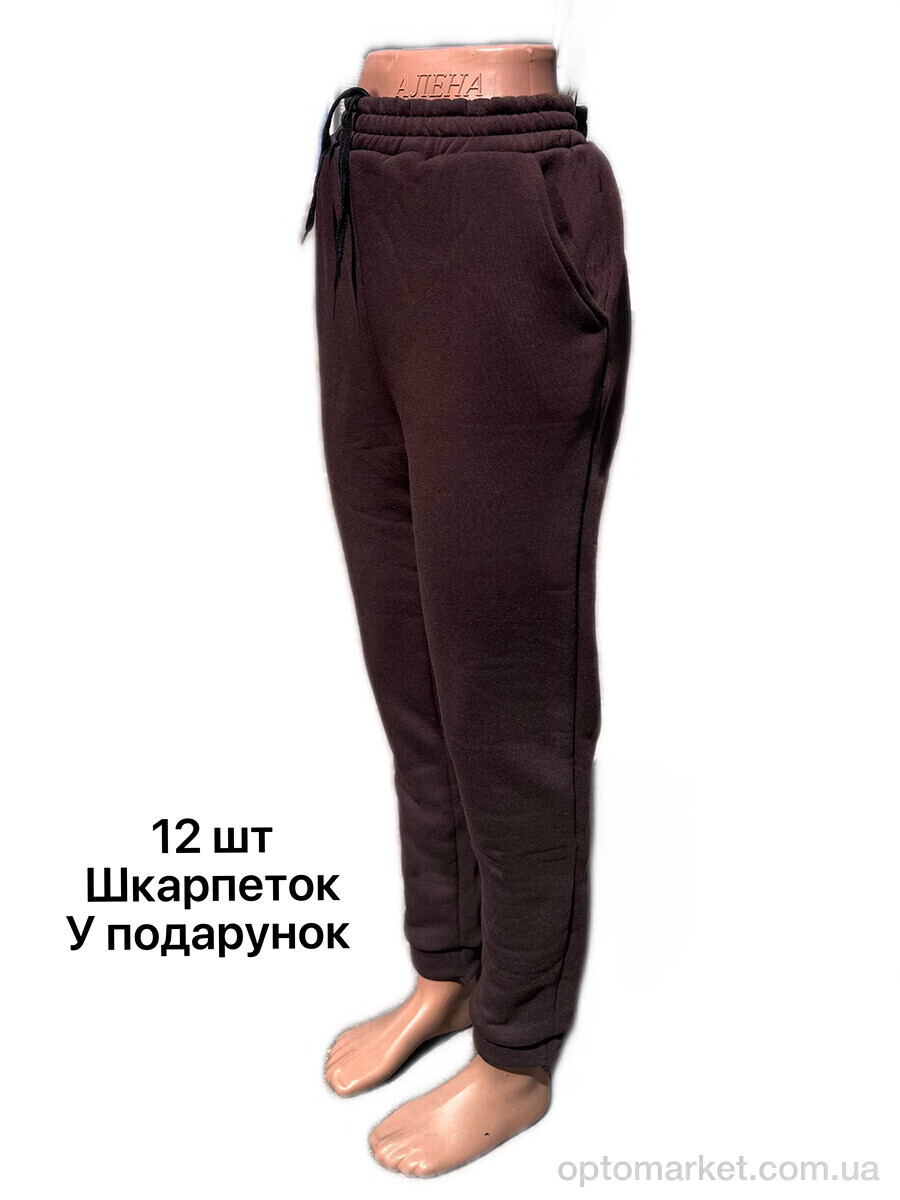 Купить Спортивні штаны жіночі Брюки спорт жіночі капучіно Riza коричневий, фото 1