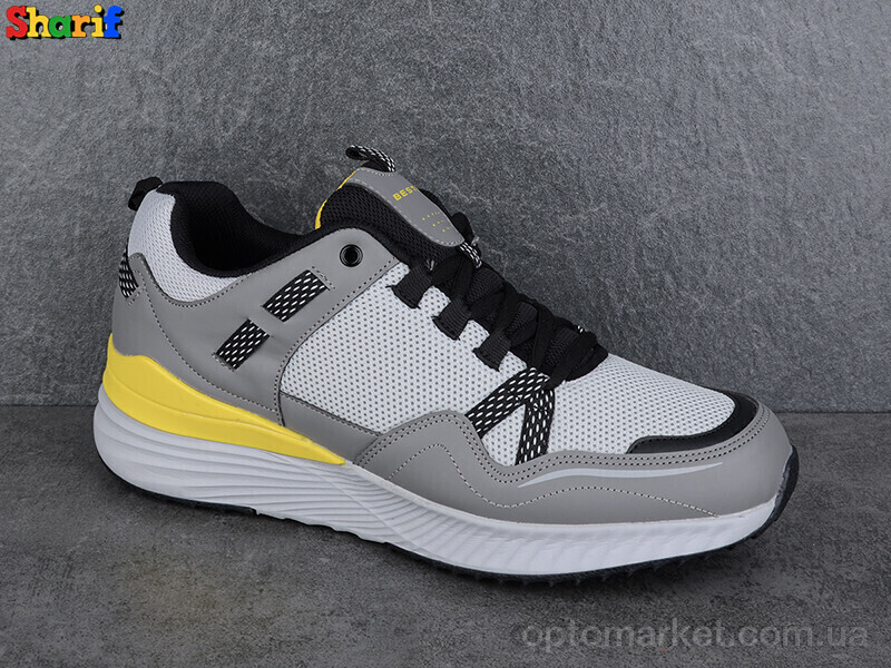 Купить Кросівки чоловічі BS111-1 Bestof сірий, фото 2