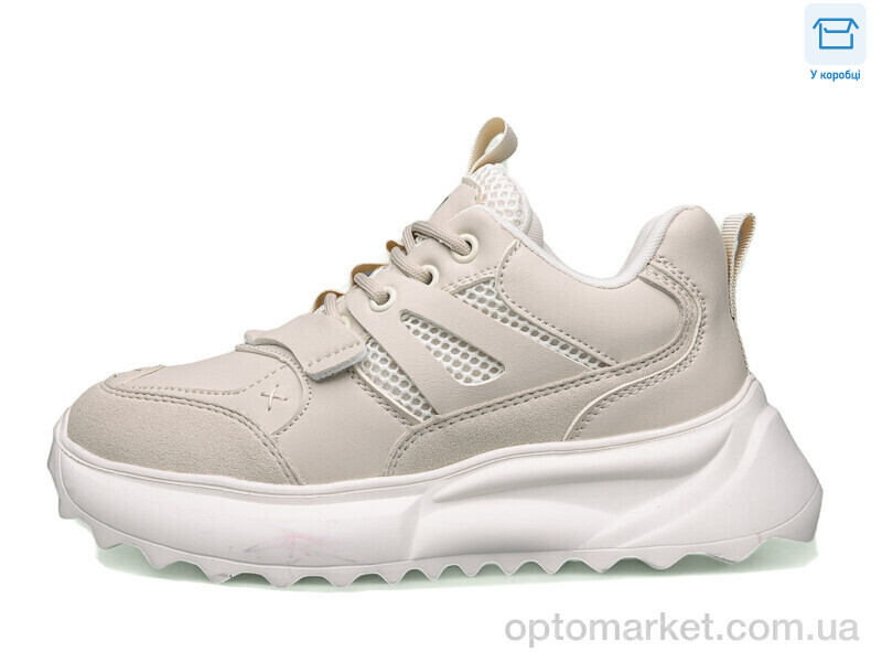 Купить Кросівки жіночі BT0976-3 MD бежевий, фото 1