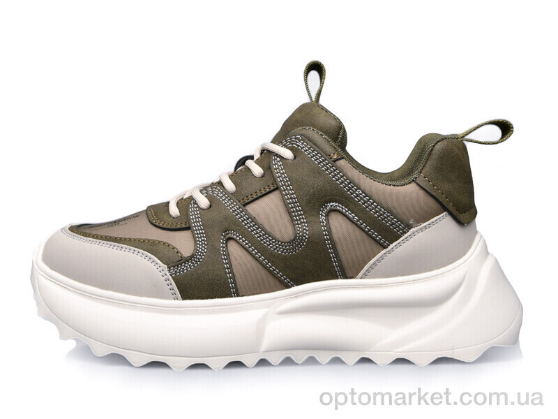 Купить Кросівки жіночі BT0977-3 MD хакі, фото 1