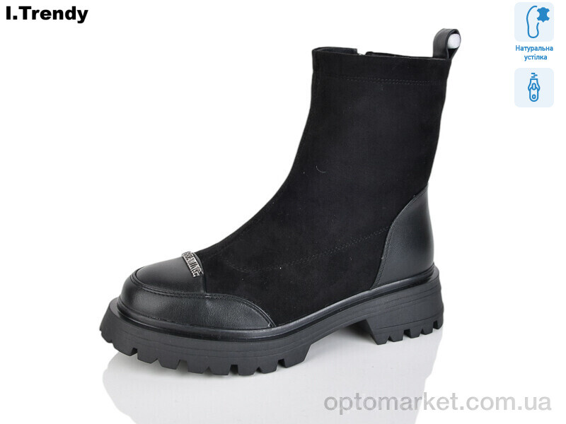 Купить Черевики жіночі BT1291-1 Trendy чорний, фото 1