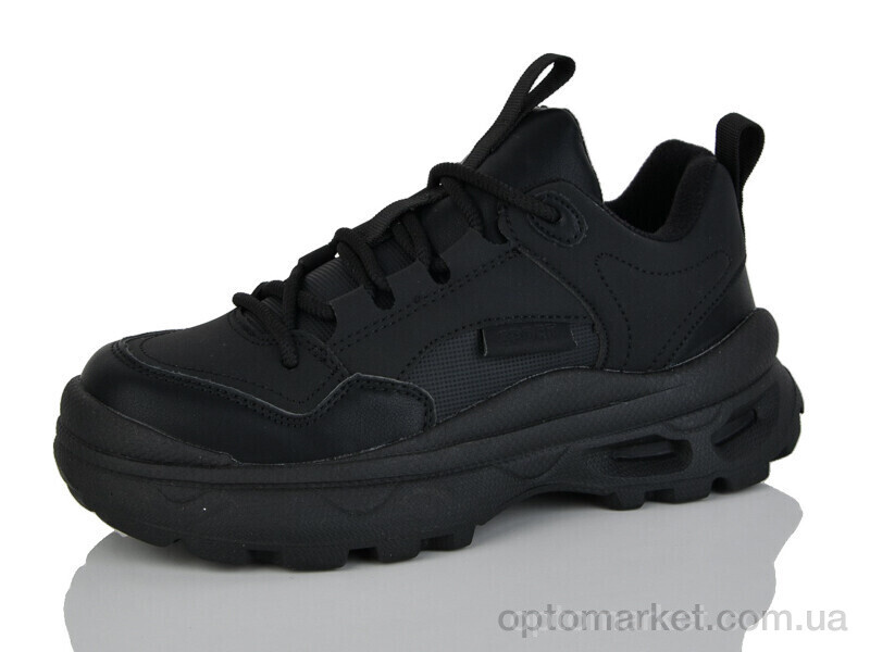 Купить Кросівки жіночі BT6565-1 MD чорний, фото 1