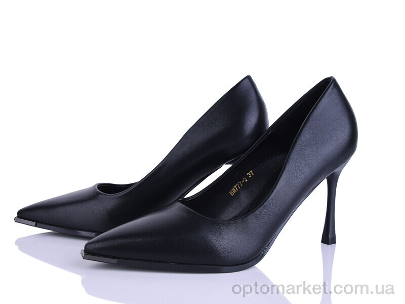 Купить Туфлі жіночі BW777-3 AESD чорний, фото 1