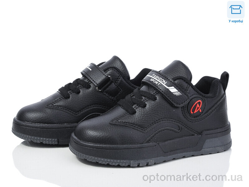 Купить Кросівки дитячі BY01-01 Смайлик чорний, фото 1