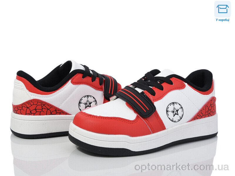 Купить Кросівки дитячі BY06-06 Смайлик червоний, фото 1