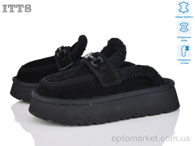 Купить Уги жіночі BY080-1 ITTS чорний, фото 1