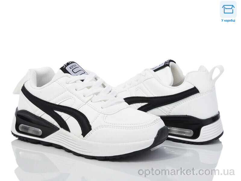 Купить Кросівки дитячі BY13-03 Смайлик білий, фото 1