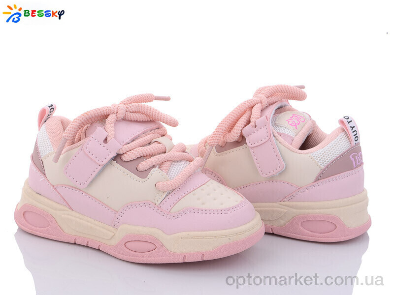 Купить Кросівки дитячі BY3318-2B Bessky рожевий, фото 1
