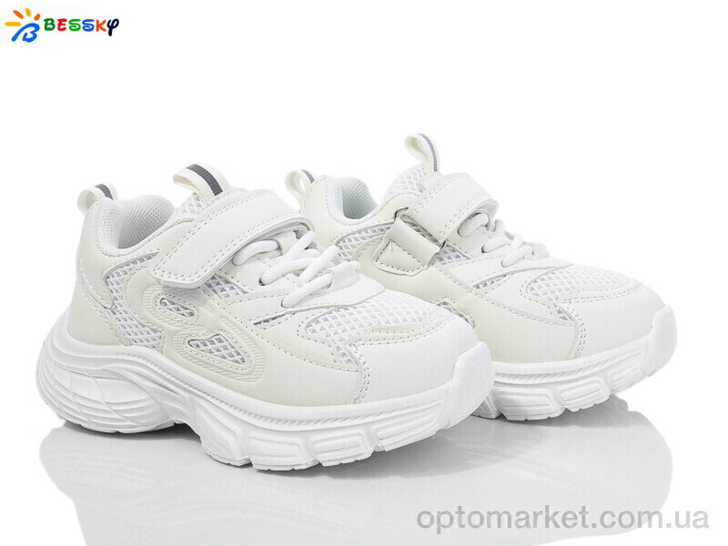 Купить Кросівки дитячі BY4077-2B Bessky білий, фото 1