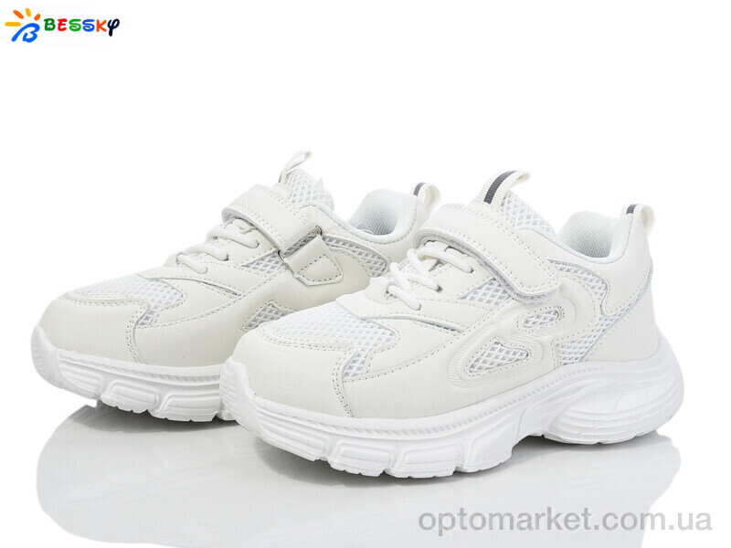 Купить Кросівки дитячі BY4077-2C Bessky білий, фото 1