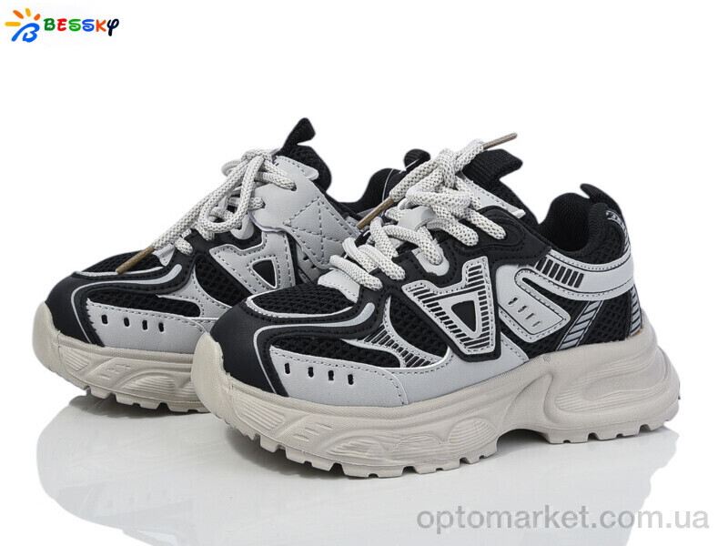 Купить Кросівки дитячі BY4172-1B Bessky чорний, фото 1