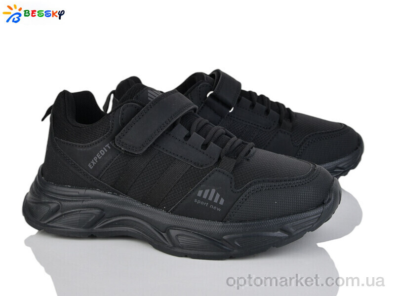 Купить Кросівки жіночі BY5007-1D Bessky чорний, фото 1
