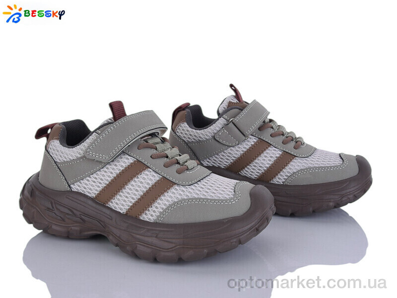 Купить Кросівки дитячі BY5108-2C Bessky коричневий, фото 1