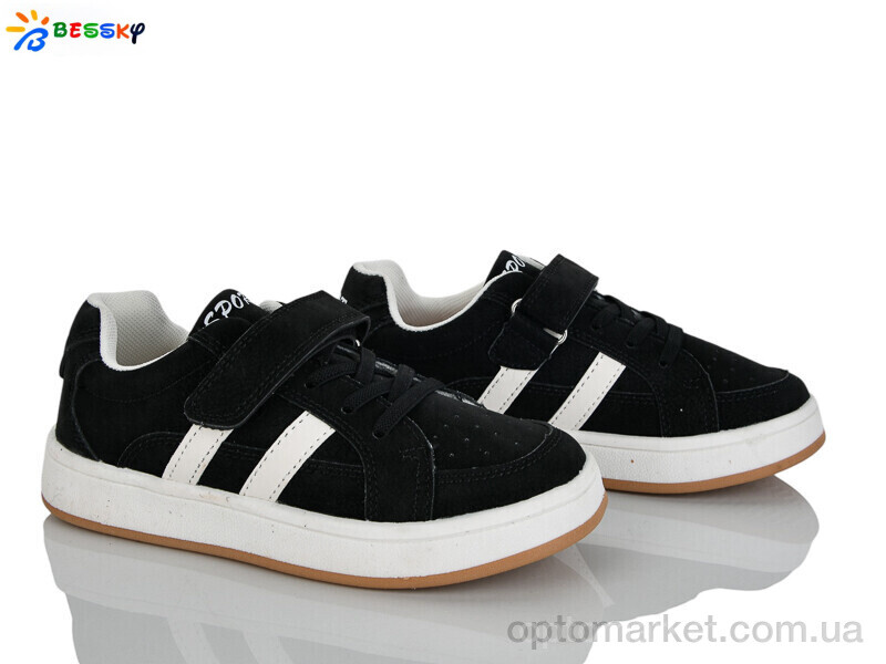 Купить Кросівки дитячі BY5151-1C Bessky чорний, фото 1