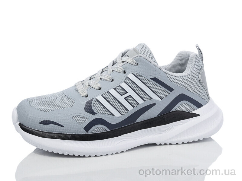 Купить Кросівки жіночі BY85-311 Смайлик сірий, фото 1