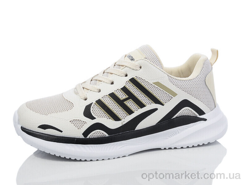 Купить Кросівки жіночі BY85-314 Смайлик бежевий, фото 1