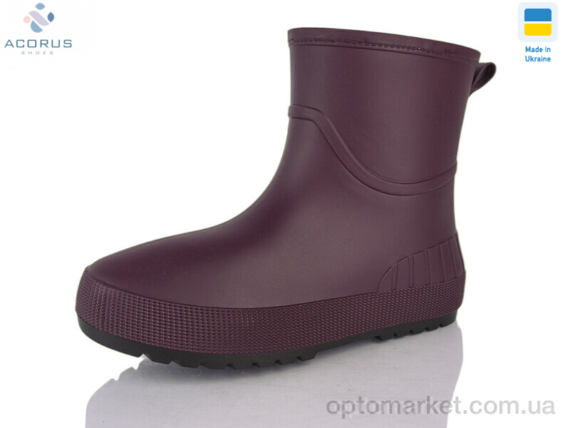 Купить Гумове взуття жіночі БЖ15-2 бордо Fogo бордовий, фото 1