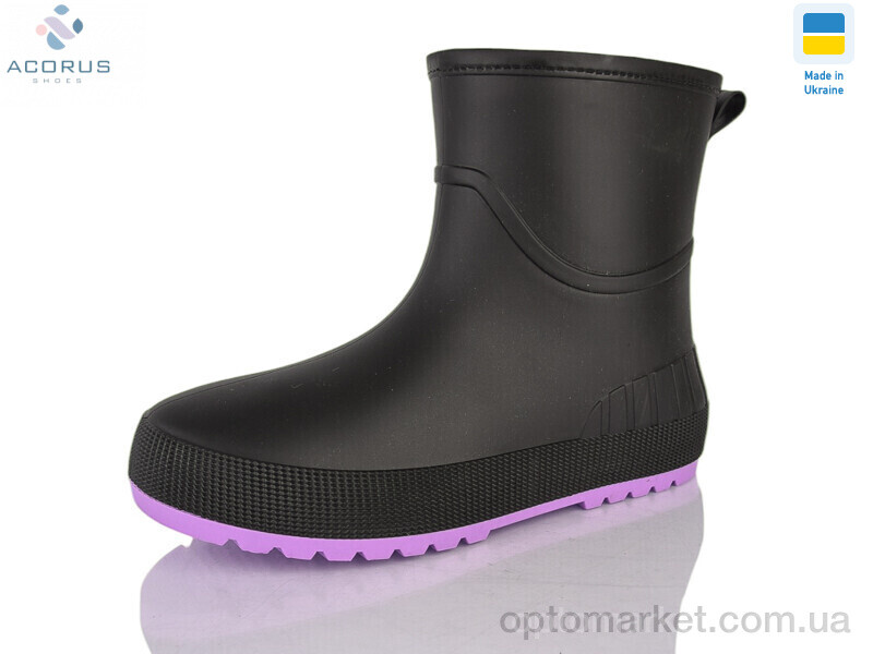 Купить Гумове взуття жіночі БЖ15-2 чорний Fogo чорний, фото 1