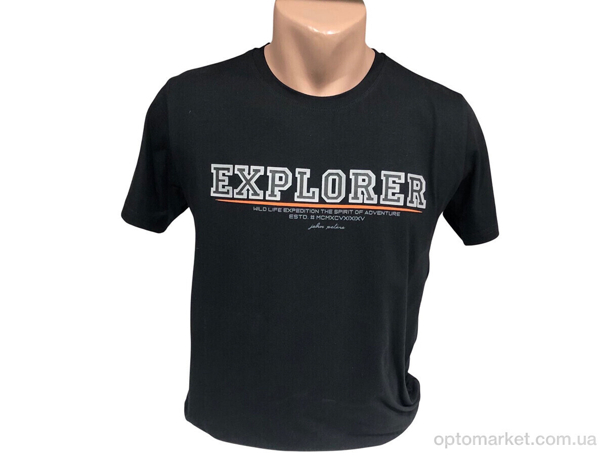 Купить Футболка чоловічі C003 чорний R.V.C.A. чорний, фото 1