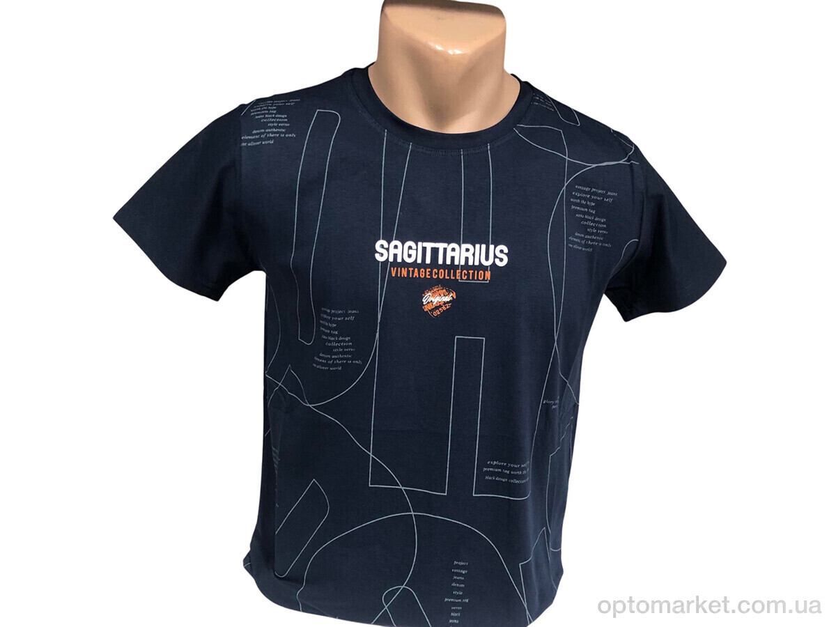 Купить Футболка чоловічі C004 т.синій R.V.C.A. синій, фото 1