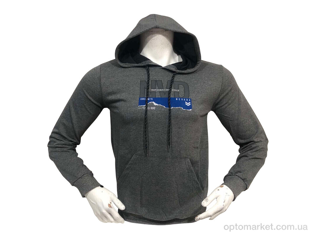 Купить Батник чоловічі C01 т.сірий R.V.C.A. сірий, фото 1