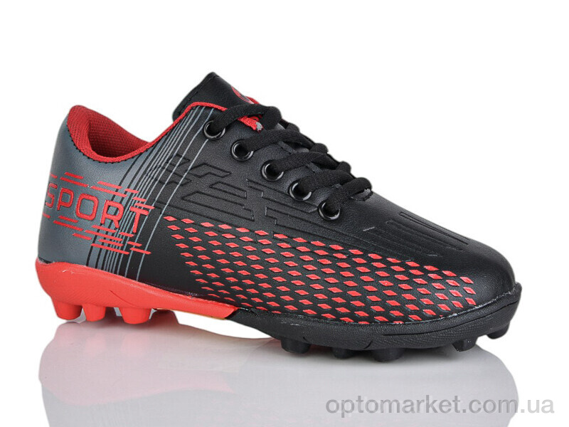 Купить Футбольне взуття дитячі C05-1 ASHIGULI чорний, фото 1