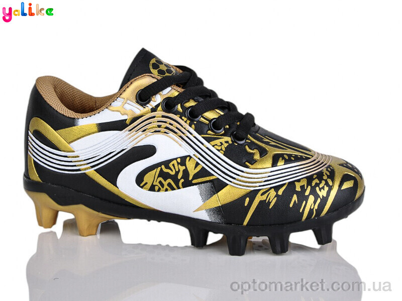 Купить Футбольне взуття дитячі C06-1 Yalike чорний, фото 1