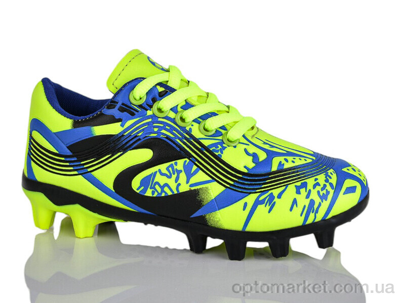 Купить Футбольне взуття дитячі C06-2 ASHIGULI зелений, фото 1