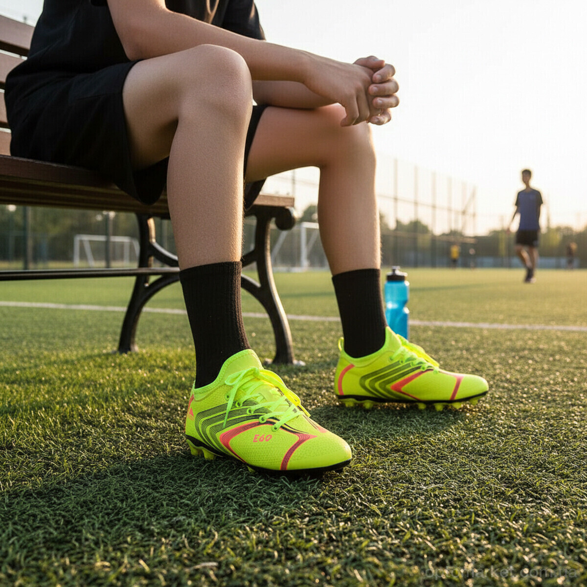 Купить Футбольне взуття дитячі C08 yellow ASHIGULI жовтий, фото 2