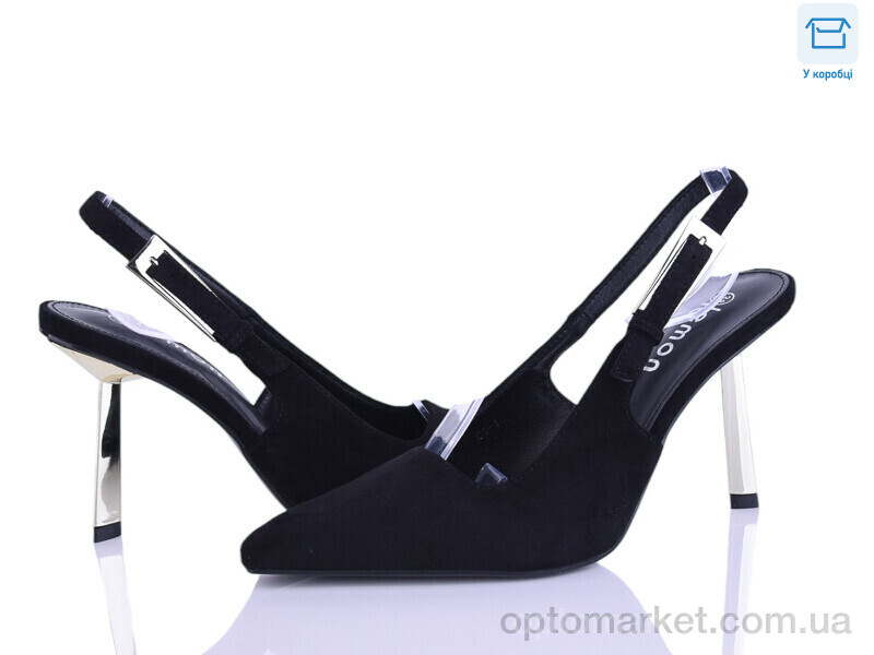 Купить Туфлі жіночі C1-1 Lemon чорний, фото 1