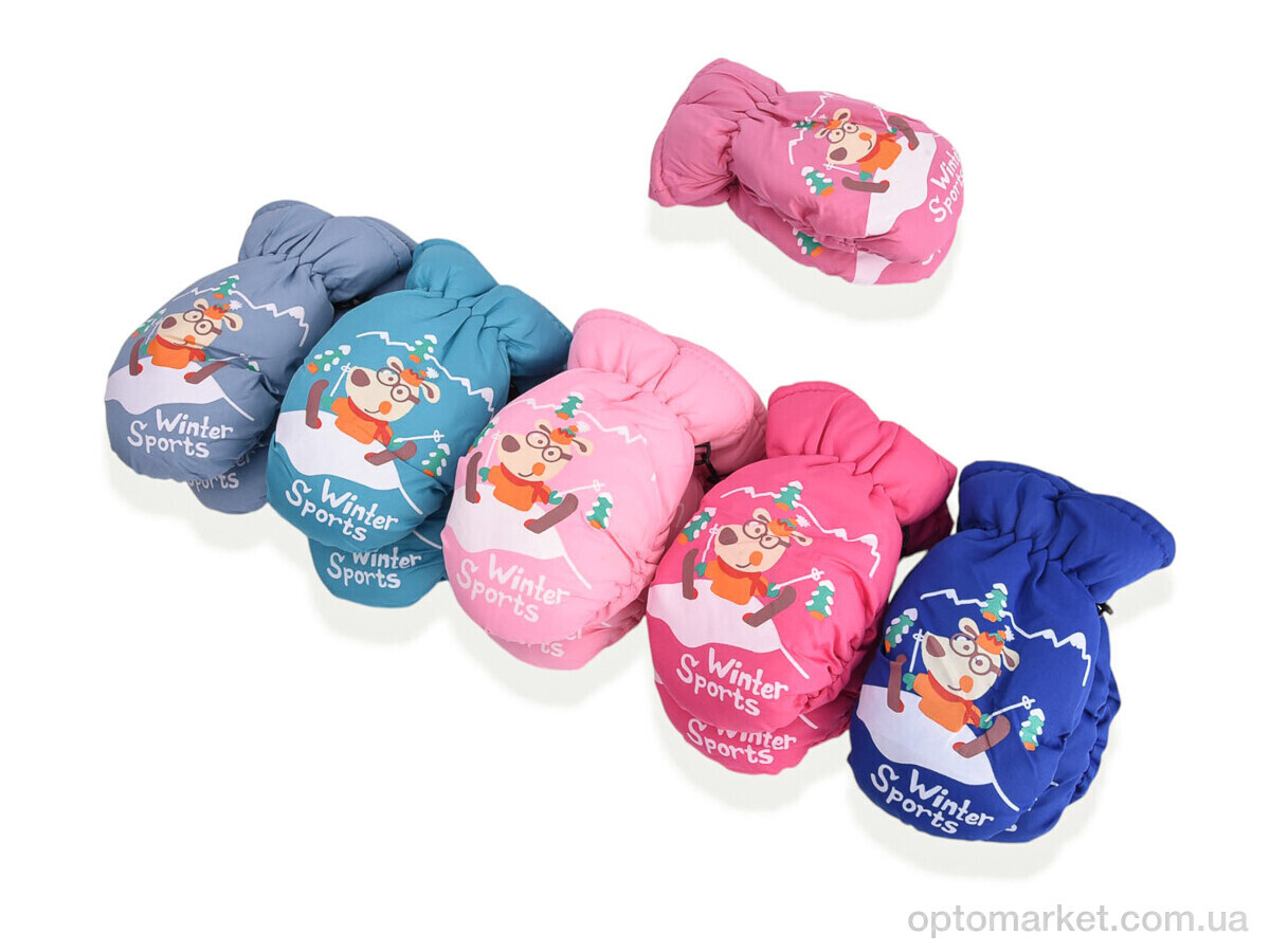 Купить Рукавиці дитячі C10 mix Королева мікс, фото 1