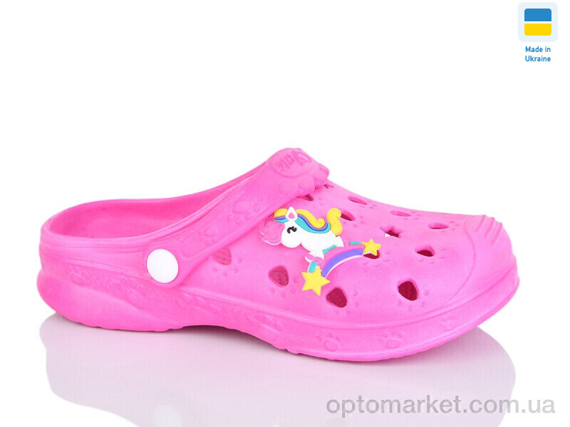 Купить Крокси дитячі C100 малина Verta рожевий, фото 1