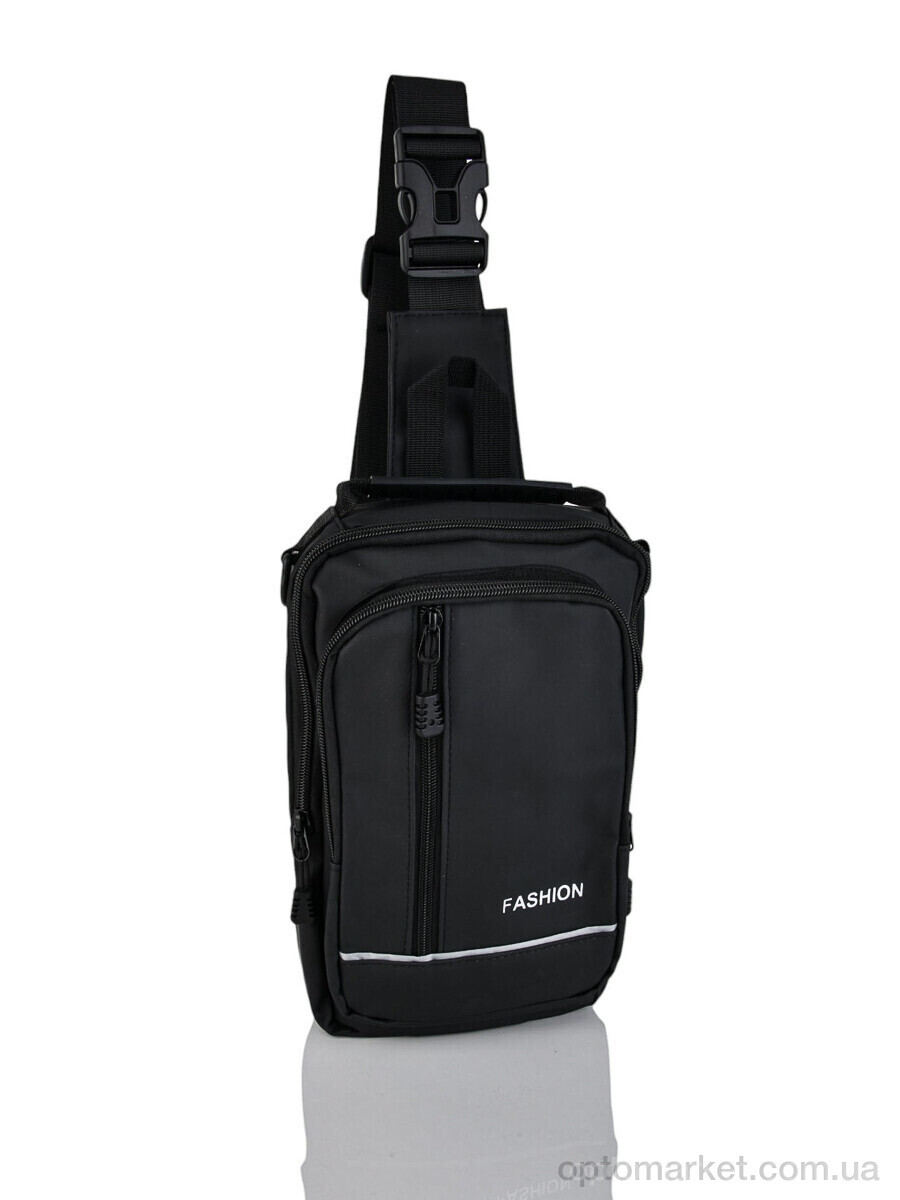 Купить Сумка чоловіча C11 black GLAMORTA чорний, фото 1