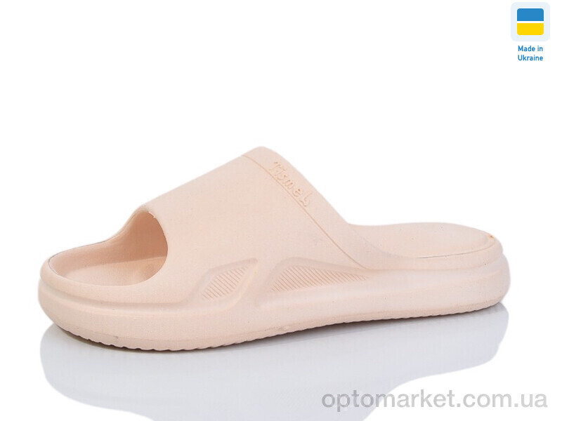 Купить Шльопанці жіночі C11 м'які персик Tismel бежевий, фото 1