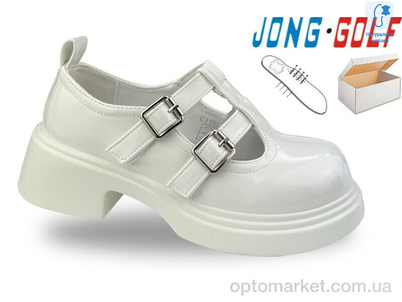 Купить Туфлі дитячі C11861-7 JongGolf білий, фото 1