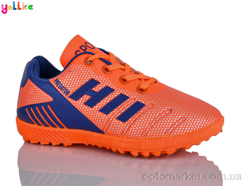 Купить Футбольне взуття дитячі C12-2 Yalike помаранчевий, фото 1