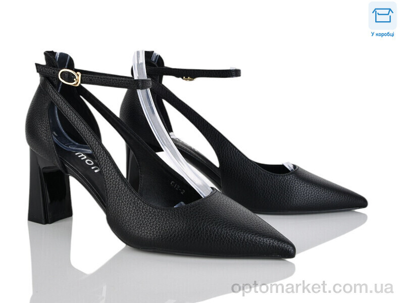 Купить Туфлі жіночі C12-2 Lemon чорний, фото 1